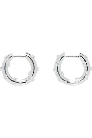 Hatton Labs Silver Peyote Earrings