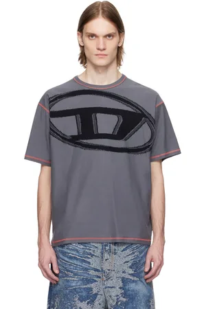 Diesel Gray T-Doxt T-shirt