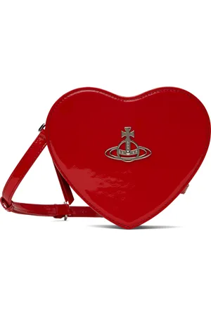 Vivienne Westwood Red Louise Heart Crossbody Bag
