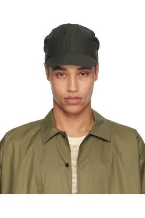 JAN JAN VAN ESSCHE Black O-Project Brushed LT Canvas Baseball Cap