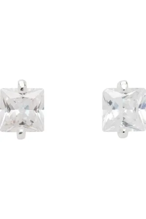 Hatton Labs Silver Square S Earrings