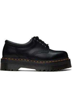 Dr. Martens Black 8053 Quad Platform Derbys