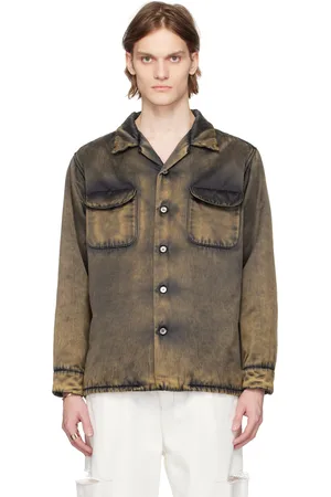 Maison Margiela Brown Faded Shirt