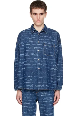Marni Blue Mare Denim Shirt
