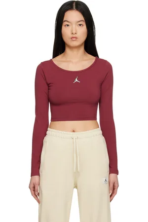 Nike Burgundy Flight Long Sleeve T-Shirt