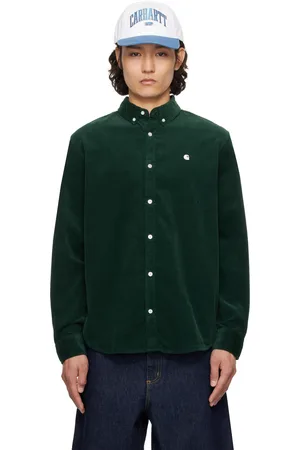 Carhartt Green Madison Fine Cord Shirt