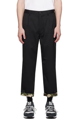 Comme des Garçons Black Striped Trousers