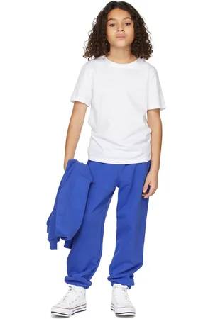 The Pangaia Kids Blue Organic Cotton 365 Track Pants