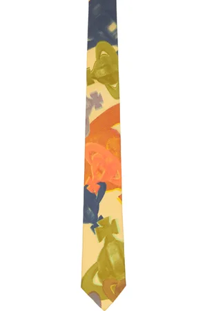 Vivienne Westwood Multicolor Halftone Orbs 7 cm Tie
