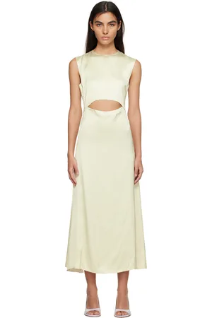 Loulou de Saison Off-White Copan Maxi Dress