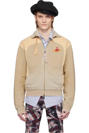 Vivienne Westwood Gray & Beige Alien Track Jacket