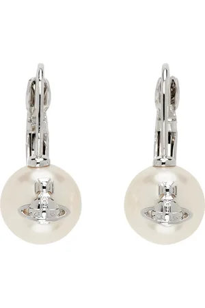 Vivienne Westwood Silver Gia Drop Earrings