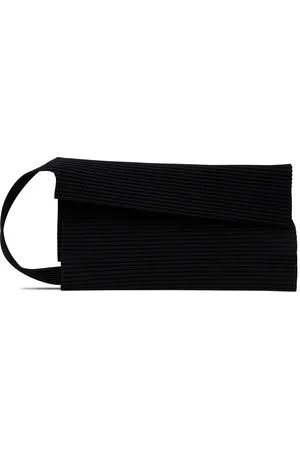Issey Miyake Black Overlap Bag