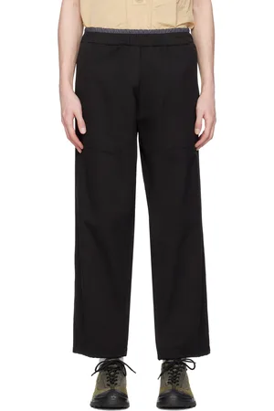 RANRA Black Way Soft Cotton Track Pants