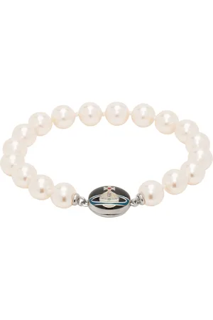 Vivienne Westwood White Loelia Bracelet