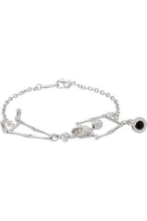 Vivienne Westwood Silver Skeleton Bracelet