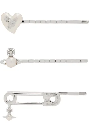 Vivienne Westwood Silver Tilde Bobby Pin Set