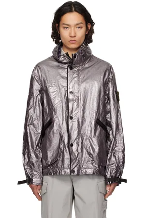 Stone Island Purple Metal Cover Jacket