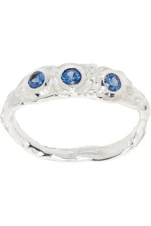 VASILIKI Silver Mono Mycena Ring