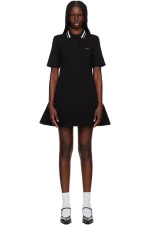 We11 Done Short-Sleeved Polo Minidress