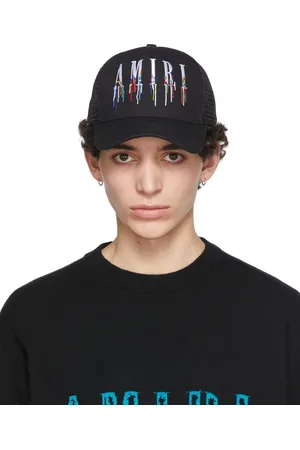 AMIRI Paint Drip Core Logo Trucker Cap