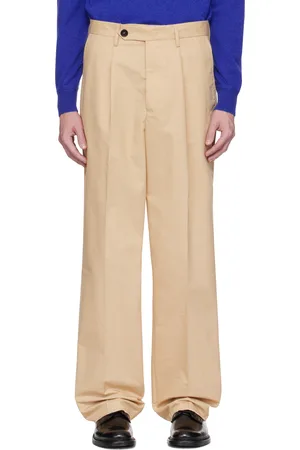 Bally Beige Canvas Trousers