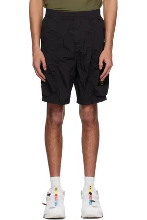 Stone Island Black Nylon Metal ECONYL Shorts