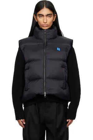 Ader Error Black Significant TRS Tag Down Vest