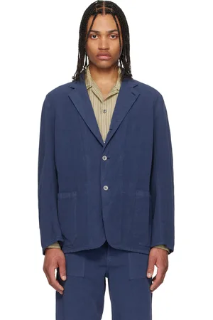 Kaptain Sunshine Navy Take Easy Blazer
