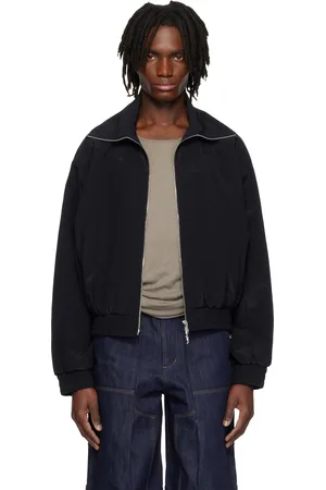 CMMAWEAR Navy Funnel-Neck Jacket
