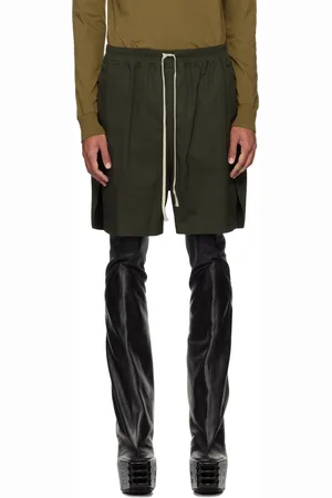 Rick Owens Black Porterville Lodonette Shorts