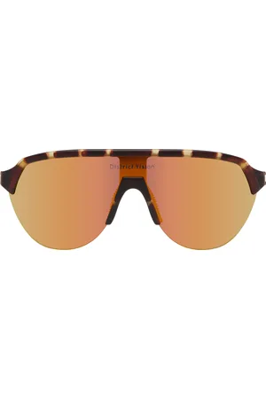 District Vision Brown Nagata Speed Blade Sunglasses