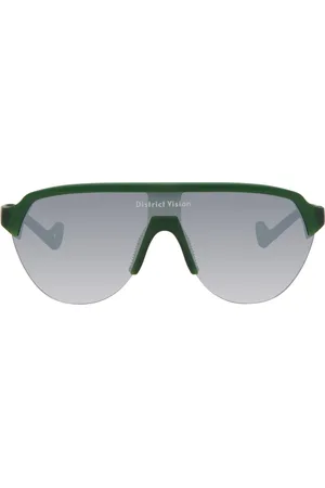 District Vision Green Nagata Speed Blade Sunglasses