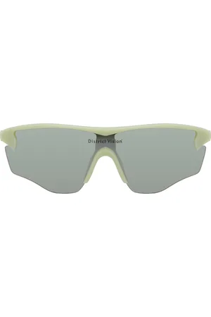 District Vision Green Junya Racer Sunglasses