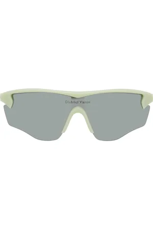 District Vision Green Junya Racer Sunglasses