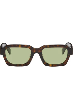Retrosuperfuture Brown & Black Caro Sunglasses