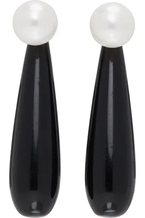 Sophie Buhai White Small Angelyne Earrings
