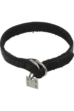 GUIDI Black Belt Bracelet