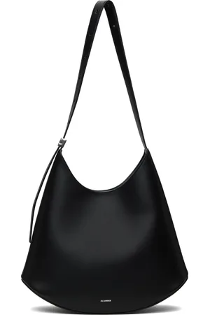 Jil Sander Black Eldorado Medium Bag