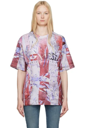 Diesel Blue & Red T-Boxt-R13 T-shirt