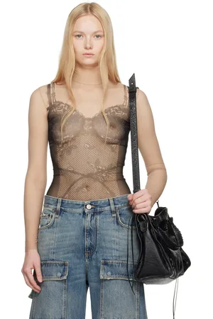 Balenciaga Black & Beige Trompe L