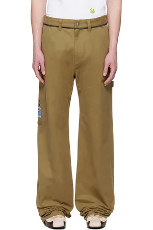 MARTINE ROSE Khaki Carpenter Trousers