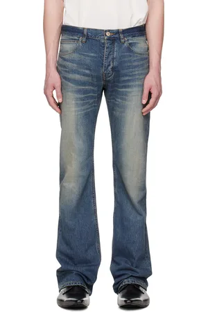 Balenciaga Blue Straight Fit Jeans