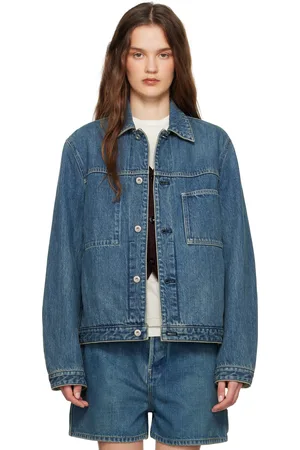 Jil Sander Blue Regular Fit Denim Jacket