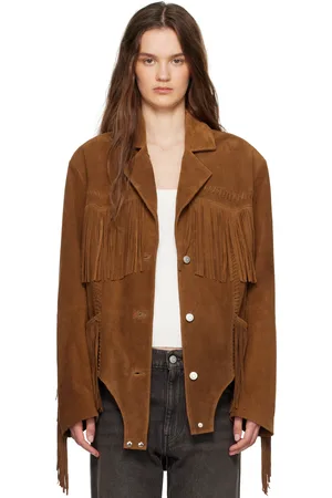 COPERNI Suede Fringed Body Jacket