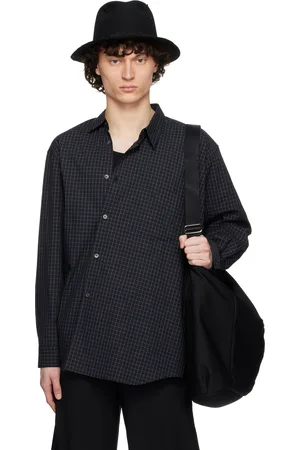 Comme des Garçons Black Windowpane Shirt