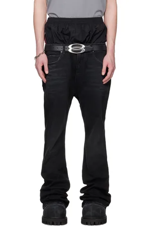 Balenciaga Black Layered Jeans