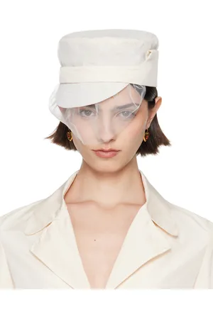 Renaissance Renaissance SSENSE Exclusive Bridal Capsule Satin Hat