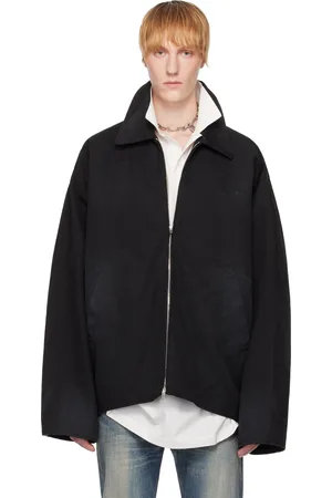 Balenciaga Black Zip-Up Jacket