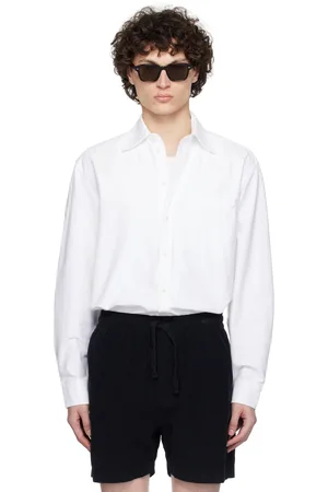 Merz b. Schwanen White SHIRT11OX Oxford Shirt